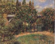 Pierre-Auguste Renoir Railway Bridge at Chatou Spain oil painting artist